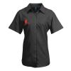Premier Ladies Signature Short Sleeve Oxford Shirt Thumbnail