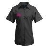 Premier Ladies Signature Short Sleeve Oxford Shirt Thumbnail